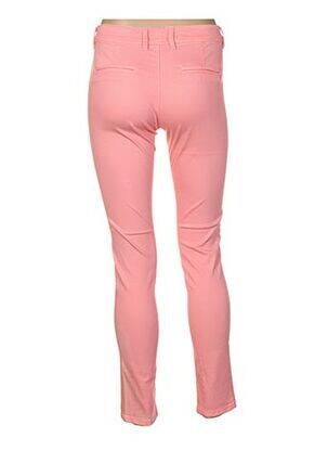 Pantalon slim elasticitate mărime normală roz COUTURIST femeie