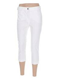 Pantalon trei sferturi mărime normală mărime normală alb COUTURIST femeie