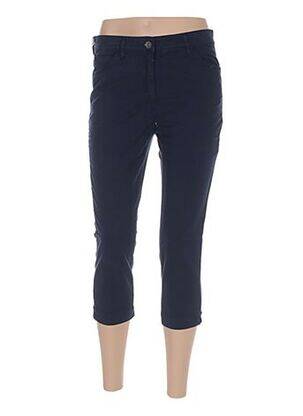 Pantalon trei sferturi albastru COUTURIST femeie