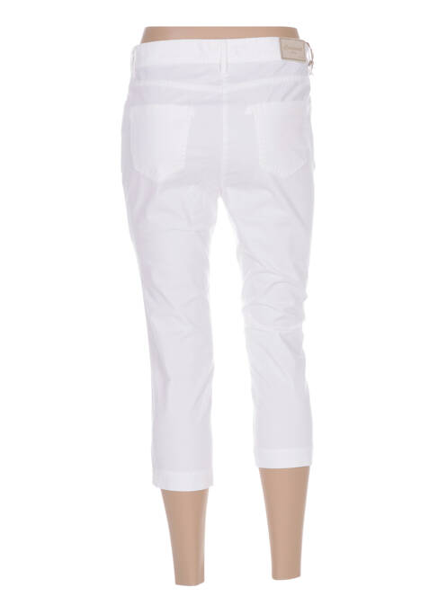 Pantalon trei sferturi alb COUTURIST femeie