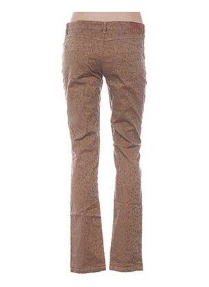 Pantalon slim talie joasă talie joasă bej I.CODE (By IKKS) femeie