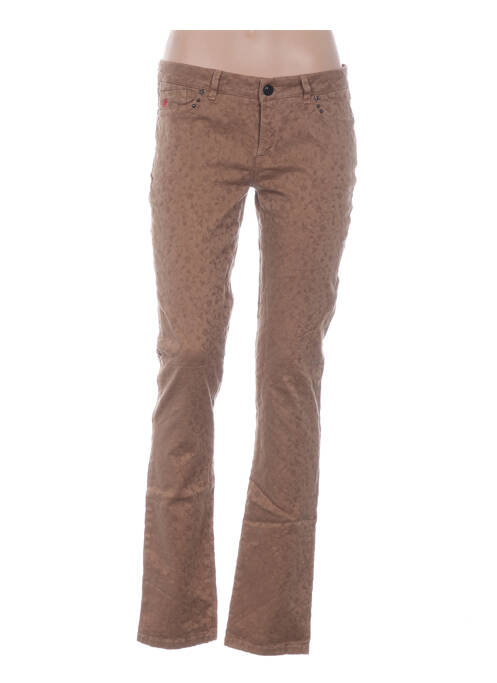 Pantalon slim bej I.CODE (By IKKS) femeie