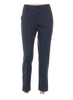 Pantalon 7/8 elasticitate talie joasă albastru NICE THINGS femeie