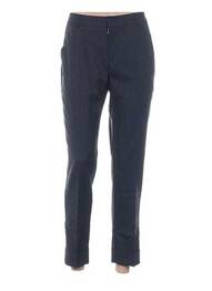 Pantalon 7/8 elasticitate talie joasă albastru NICE THINGS femeie