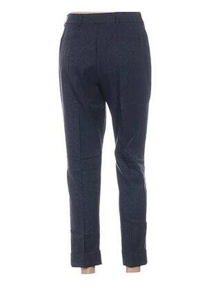 Pantalon 7/8 elasticitate talie joasă albastru NICE THINGS femeie