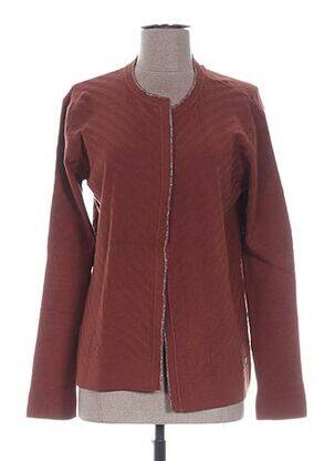 Vestă cu mâneci lungi maro VOODOO femeie