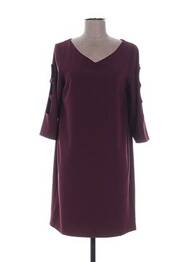 Rochie midi mâneci 3/4 mâneci 3/4 roșu VOODOO femeie