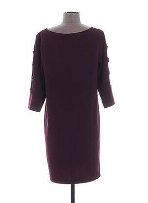 Rochie midi mâneci 3/4 mâneci 3/4 roșu VOODOO femeie