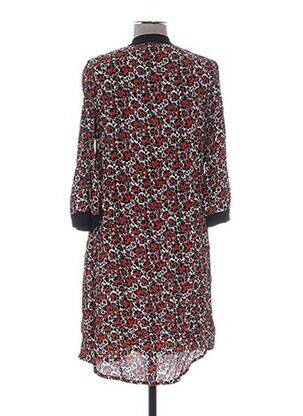 Rochie midi mâneci 3/4 mâneci 3/4 maro VOODOO femeie