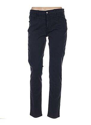 Pantalon 7/8 albastru MENSI COLLEZIONE femeie