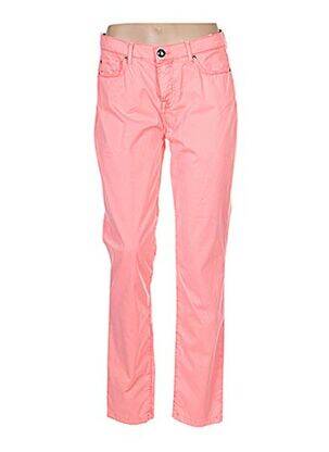 Pantalon slim roz MENSI COLLEZIONE femeie