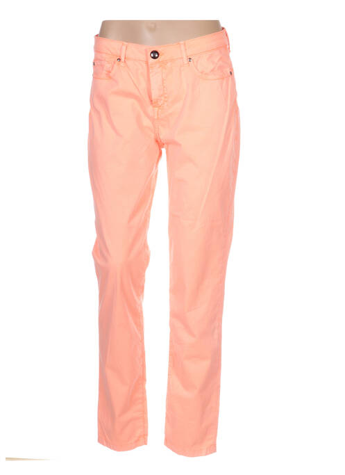 Pantalon slim talie joasă talie joasă roz MENSI COLLEZIONE femme