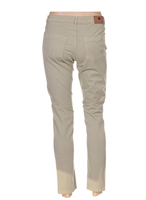 Pantalon 7/8 bej MENSI COLLEZIONE femeie