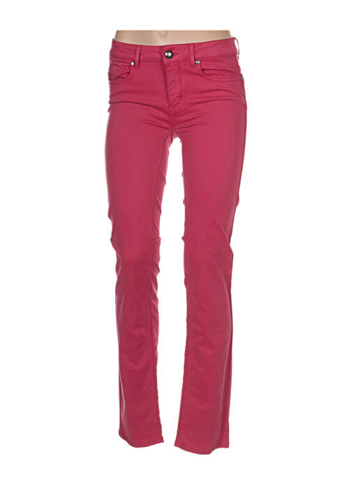 Pantalon slim roșu MENSI COLLEZIONE femeie