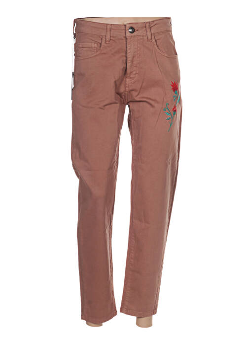 Pantalon 7/8 maro MENSI COLLEZIONE femeie