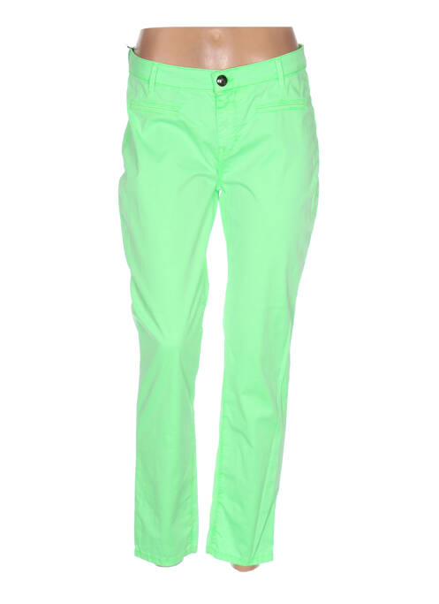 Pantalon 7/8 verde MENSI COLLEZIONE femeie
