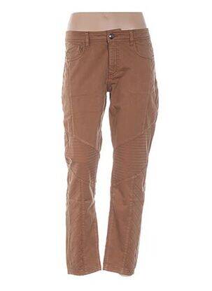 Pantalon drept maro MENSI COLLEZIONE femeie