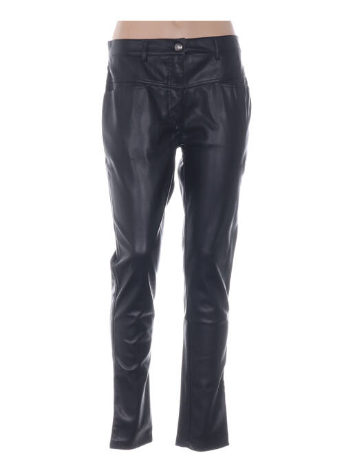 Pantalon drept negru MENZI COLLEZIONE femeie