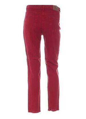 Pantalon slim mărime normală mărime normală roșu MENSI COLLEZIONE femeie