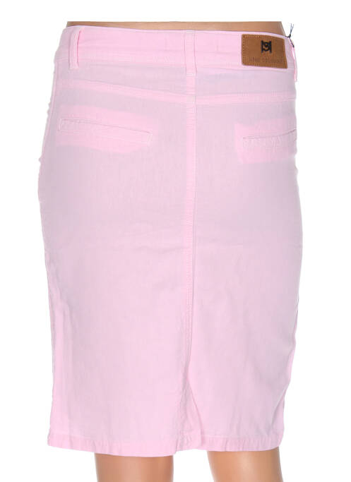 Fustă midi roz MENSI COLLEZIONE femeie