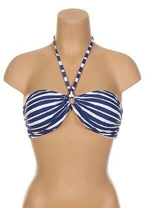 Sutien de costum de baie top sutien modelat top sutien modelat albastru DORINA femeie
