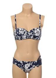 Costum de baie din două piese top sutien modelat top sutien modelat albastru DORINA femeie