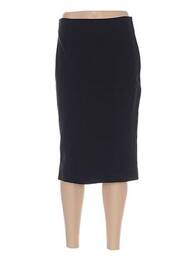 Fustă midi elasticitate negru QUATTRO femme