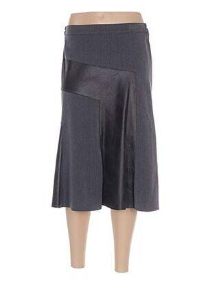 Fustă midi gri QUATTRO femeie