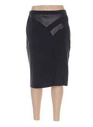 Fustă midi negru QUATTRO femeie