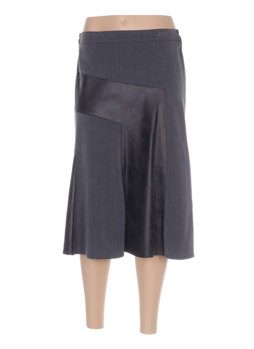 Fustă midi gri QUATTRO femeie