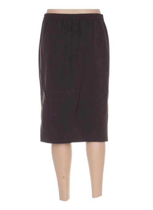 Fustă midi maro QUATTRO femeie