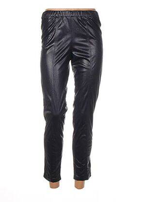 Pantalon slim talie elastică albastru QUATTRO femeie