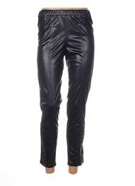 Pantalon slim talie elastică albastru QUATTRO femme
