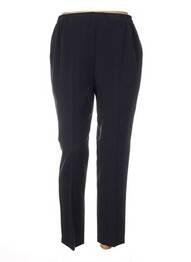 Pantalon drept talie elastică albastru QUATTRO femme
