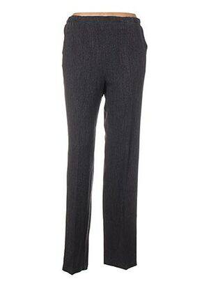 Pantalon drept talie elastică gri QUATTRO femeie