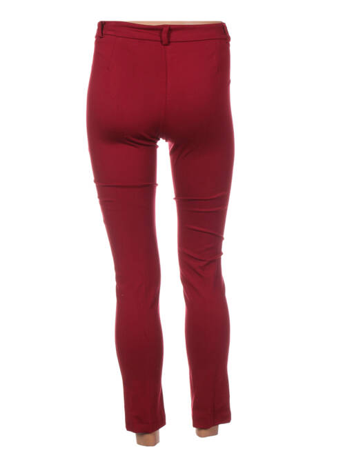 Pantalon slim roșu QUATTRO femeie