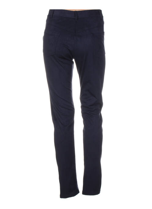 Pantalon slim albastru QUATTRO femeie