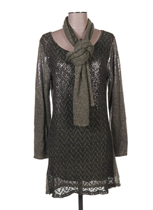 Rochie pulover verde QUATTRO femeie