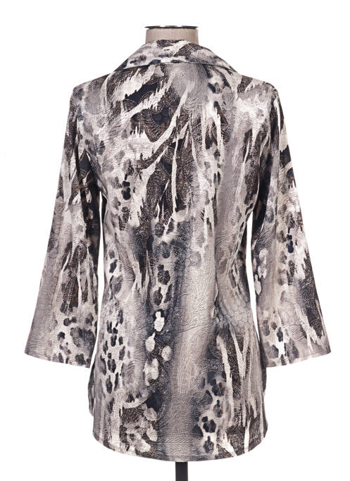 Tunică mâneci lungi gri QUATTRO femeie