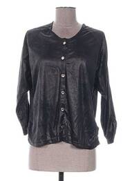 Vestă cu mâneci lungi mâneci 3/4 negru QUATTRO femme