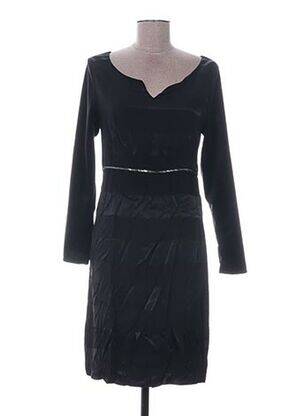Rochie midi mâneci lungi mâneci lungi negru QUATTRO femeie