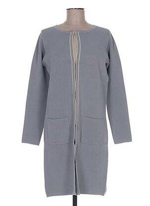 Vestă cu mâneci lungi gri ROSE TONKA femeie