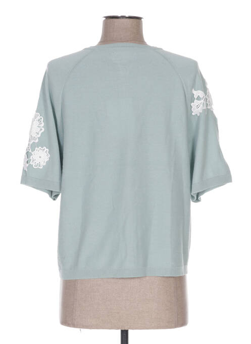 Vestă cu mâneci scurte albastru ROSE TONKA femeie