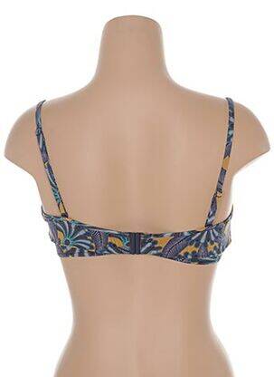 Sutien de costum de baie bretele elastice detașabile albastru PRINCESSE TAM-TAM femeie