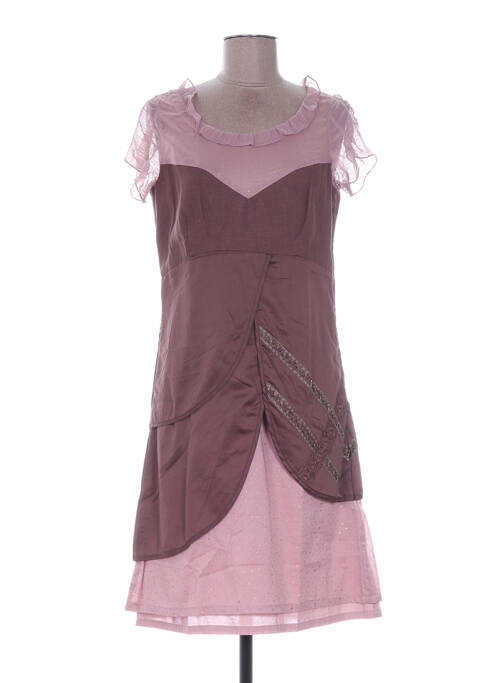 Rochie midi roz ALL BEAUTIFUL femeie