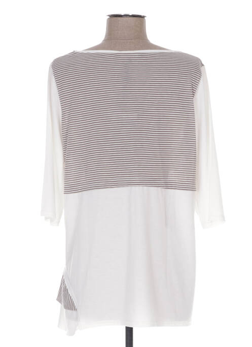 Tunică mâneci lungi bej MELLEM femeie