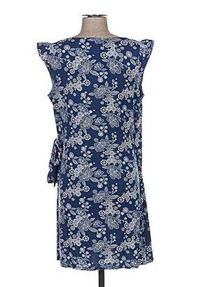 Rochie scurtă mâneci scurte mâneci scurte albastru COLLINE femeie