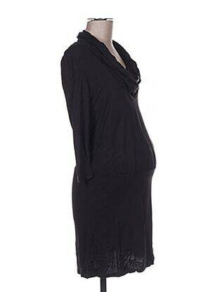 Rochie de maternitate elasticitate negru COLLINE femeie
