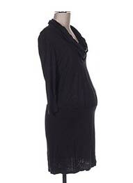 Rochie de maternitate elasticitate negru COLLINE femeie