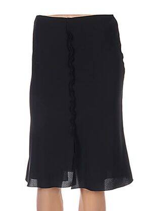 Fustă midi negru PHILIPPE ADEC femeie